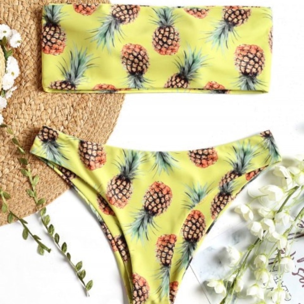 Pineapple bikini